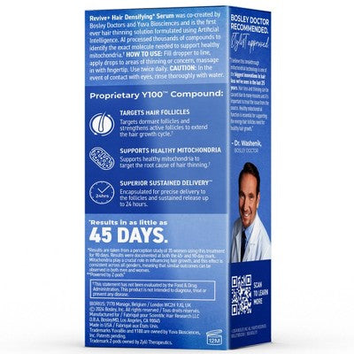 BosleyMD Revive + Densifying Hair Regrowth Serum for Men - 1 fl oz