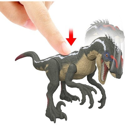 Jurassic World Jurassic Park I II and III Velociraptor Trilogy Set, 3 Action Figures with Attack