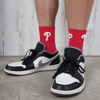 MLB Philadelphia Phillies Adult Quarter Socks