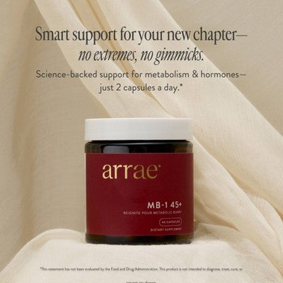 Arrae MB-1 45+, Metabolic & Hormonal Wellness Support Dietary Supplement Capsules - 40ct
