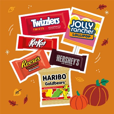 HERSHEY'S Chocolate and Sweets Candy Variety Bag - 55.35oz/180pc BBD:05/26
