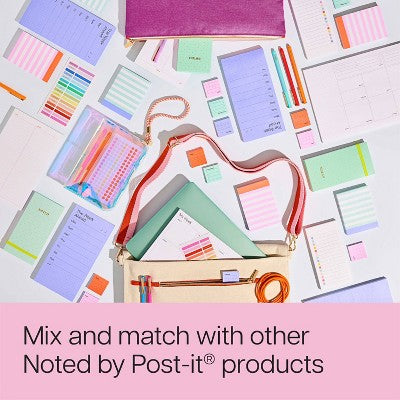 Noted by Post-it Hybrid Laptop Messenger Bag with Two Removable Straps