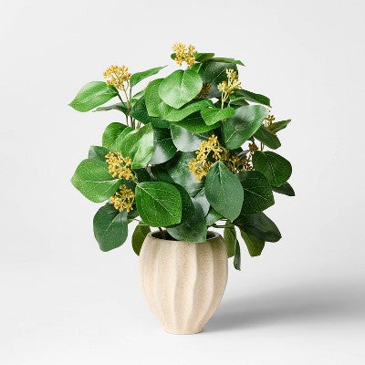 Privet Seeded Potted Artificial Arrangement - Threshold designed with Studio McGee