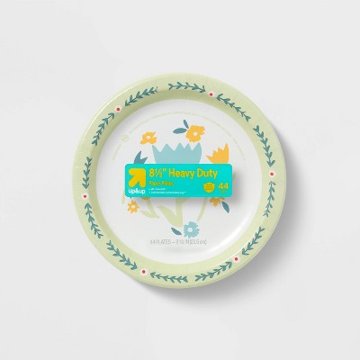 Disposable Plates - Spring Floral - 44ct - 8.5" - up&up
