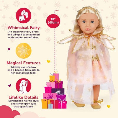 Our Generation Crystal Limited-Edition 18" Holiday Collectible Doll