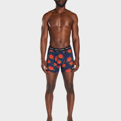 Pair of Thieves Men's Floral Super Fit Boxer Briefs 2pk - Multi XL
