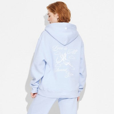 Women's Perfect Hoodie Sweatshirt - Wild Fable Light Aqua Blue S