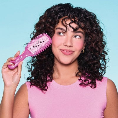 UNbrush Curl Hair Brush - Pink