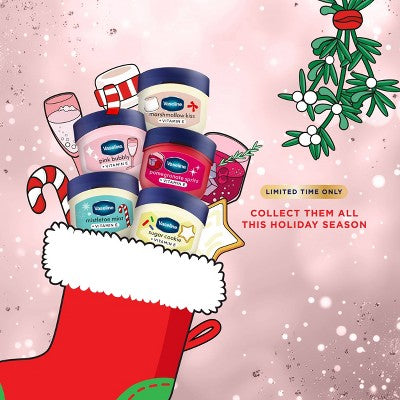 Vaseline Holiday Limited Edition Lip Balm - Pink Bubbly Cutie - Travel Size - 0.25oz