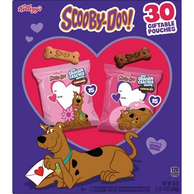 Kellogg's Valentine's Scooby Graham's Cookies - 30oz/30ct