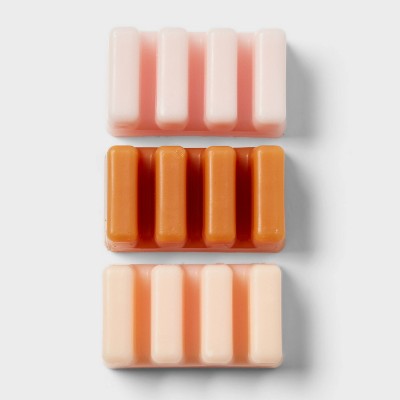 12ct Rainbow Marshmallow and Vanilla Bourbon and Pink Cotton Candy Wax Melts 2.5oz - Threshold