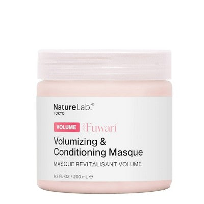 NATURELAB. TOKYO Fuwari Thickening and Conditioning Hair Masque: Deep Hydration, Hair Treatment, Cream Form, All Hair Types