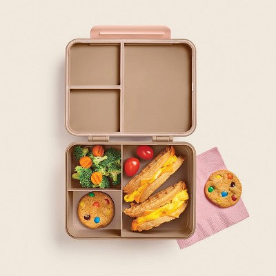 Bento Box - Cat & Jack Leopard: Leakproof, BPA-Free, for Ages 5+