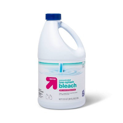 Low Splash Linen Bleach - 81oz - up&up