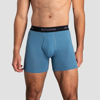 Fruit of the Loom Men's 3pk Breathable Mesh Boxer Briefs - M