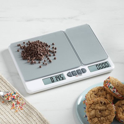 Taylor 11lb Dual Platform Digital Kitchen Food Scale