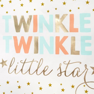 Medium 'Twinkle Twinkle Little Star' Baby Shower Gift Bag - Spritz