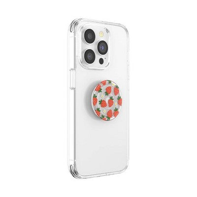PopSockets PlantCore Translucent Cell Phone Grip & Stand - Berries and Cream