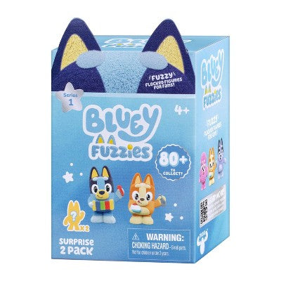 Bluey Fuzzies Surprise Figure 2pk