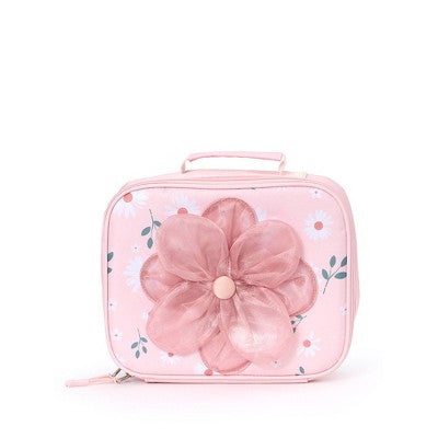Locker Club Backpack Set with Lunch Box and Headphones - Flower