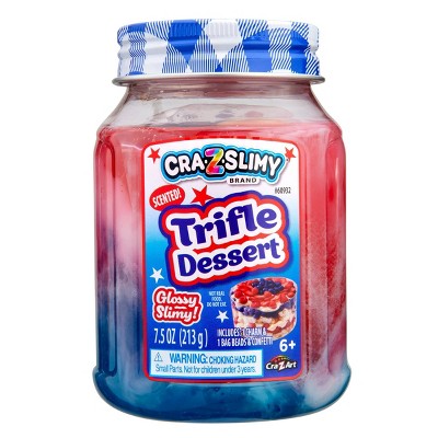 Cra-Z-Slimy Americana Mason Jar Assorted 2 Trifle Dessert