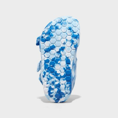 Toddler Ade Footbed Sandals Blue 11T: Open Toe Design
