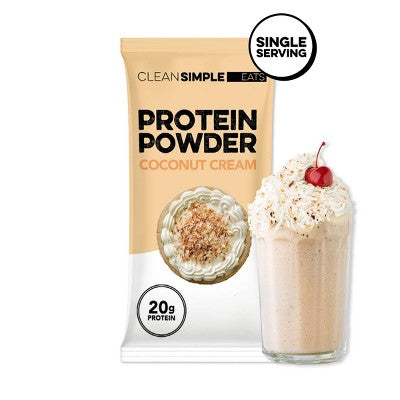 Clean Simple Eats Protein Powder - Coconut Cream - 1.2oz/1 Stick