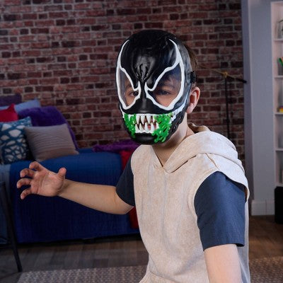 Marvel Spider-Man Venom vs Venum Glow-In-The-Dark Mask, Halloween Costume