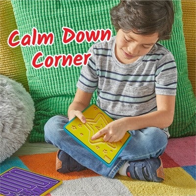 Hand2Mind Mindful Maze Brainteaser 3pc, Teacher Supplies
