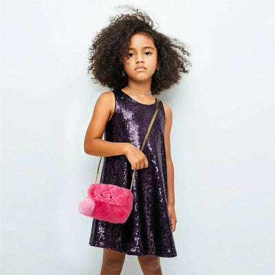 FAO Schwarz Cliqs Plush Handbag Purse