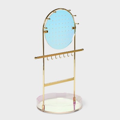Acrylic Finish Organizer Jewelry Box - A New Day Iridescent