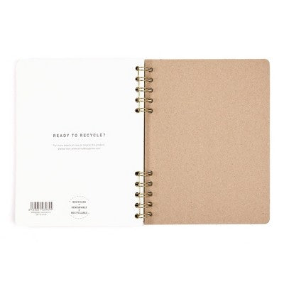 Altitude 160pg Ruled Journal 6"x8" With Erasable Cover And Wet Erase Marker