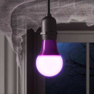 2pk LED Halloween Novelty Replacement Bulbs Purple