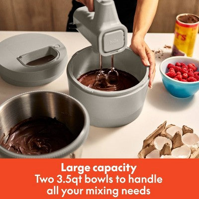 bella 3.5qt Hand and Stand Mixer Oatmilk