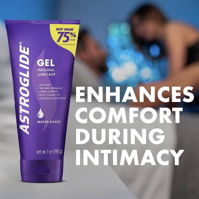 Astroglide Water Based Lubricant Gel - 7oz