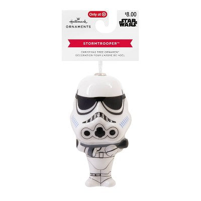 Hallmark Star Wars Stormtrooper Decoupage Christmas Tree Ornament