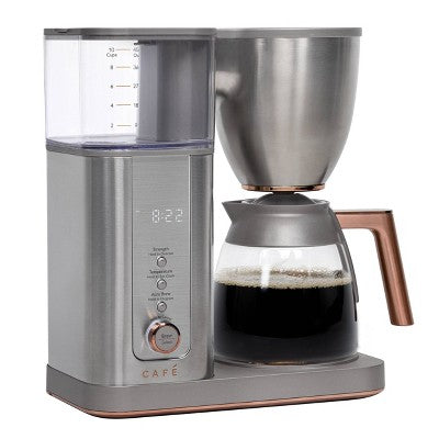 GE Appliances CAFE Specialty Drip Coffee Maker with Glass Carafe Stainless Steel