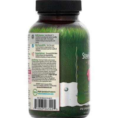 Irwin Naturals Steel-Libido for Women Dietary Supplement Liquid Softgels - 75ct