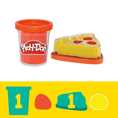 Play-Doh Treats to Go Pizza and Milkshake Playset Basket Stuffers Ages 3 and Up
