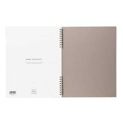 Altitude Supplies 8.5"x11" Monthly Planner, July 2025 to June 2026, Dark Sage Grid