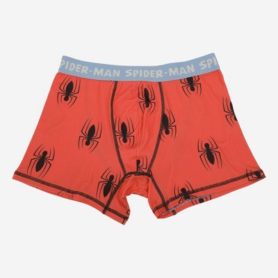 Men's Spiderman Boxer Briefs 2pk - Off-White/Orange XL