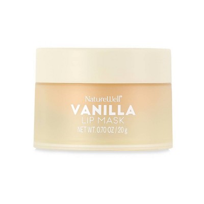 NatureWell Hydrating Lip Mask - Vanilla - 0.7oz