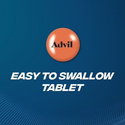 Advil Pain Reliever/Fever Reducer Tablets - Ibuprofen (NSAID) - 100ct