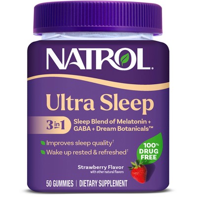 Natrol Ultra Sleep Gummies - Melatonin - 50ct