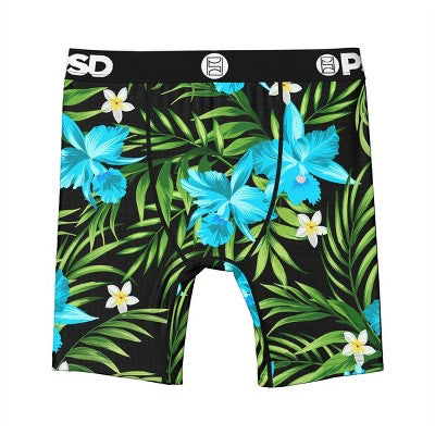PSD Boys' 2pk Paradise Boxer Briefs Underwear - Pink/Black L