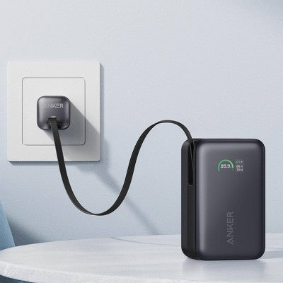 Anker 10000 mAh 45W with Built-In Retractable USB-C Cable
