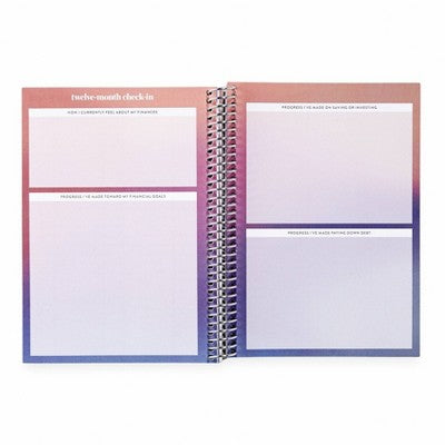 erin condren Budget Journal Classic Striped/Every Little Bit Counts