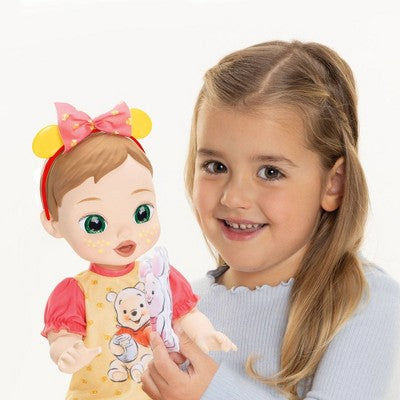 Disney Darlings Deluxe Feature Doll: Pooh - Auburn Hair/Green Eyes