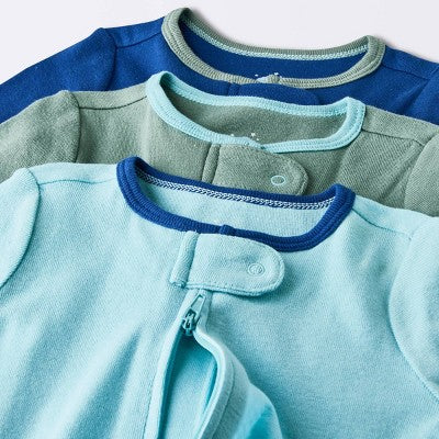 Baby Boys' Layette Gifting Bundle - Cloud Island Blue 3-6M