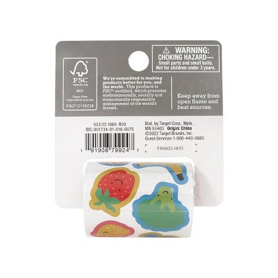 Fruit and Veggies Sticker Roll - Spritz